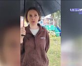 Житель Колпны Сергей Латышев прислал нам видео с участием молодой мамы