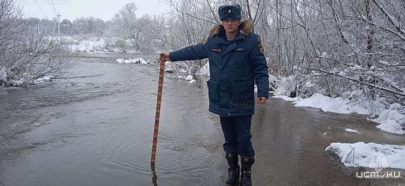 На Орловщине в двух районах из-за обильных осадков произошло подтопление двух низководных мостов