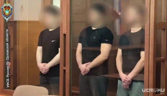 Трое молодых орловчан осуждены за диверсии и госизмену