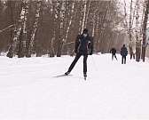 Мороз - не помеха! Лыжники-ветераны в рождественский мороз вышли прокатиться в Медведевском лесу