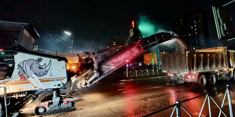 На улице Игнатова в Орле начался капитальный ремонт