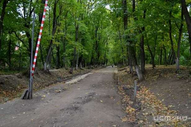 Подрядчик назвал окончательный срок ремонта тротуаров на Новой Ботанике 