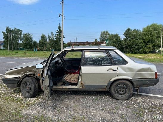 На орловской трассе не разъехались две «Лады». Есть пострадавшие