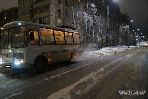 В Орле маршрутка сбила пешехода
