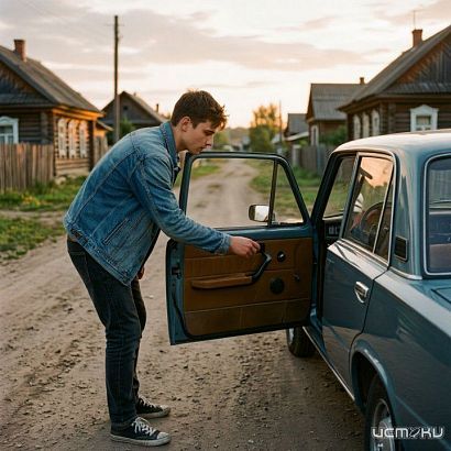 Во Мценском районе задержан 22‑летний похититель авто