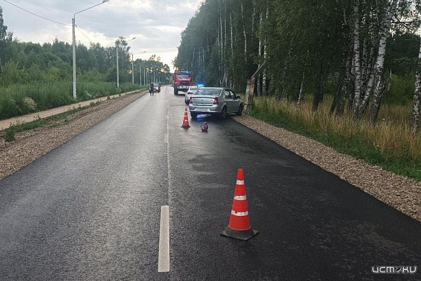 Орловская автоледи по пути в «Дубраву» протаранила столб
