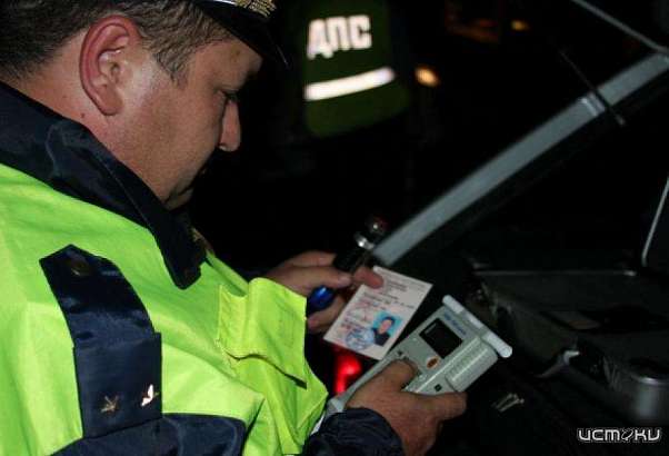 В выходные орловские инспекторы поймали восемь пьяных водителей