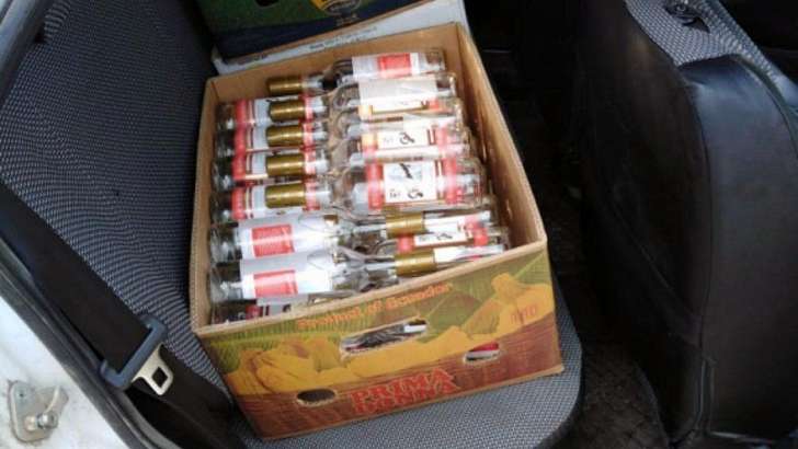 Крупную партию алкоголя изъяли из незаконного оборота на Орловщине