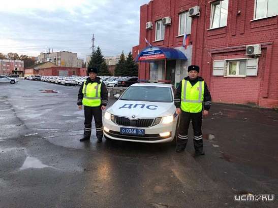 Сотрудники ДПС помогли беременной женщины благополучно добраться до роддома