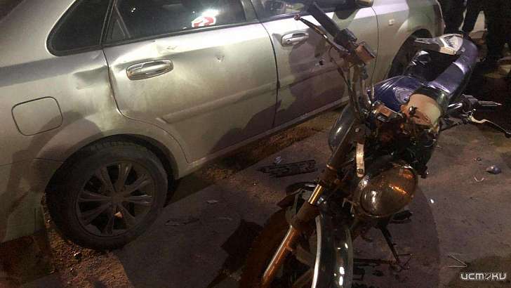 В Орле двое подростков на мотоцикле попали в серьезное ДТП 