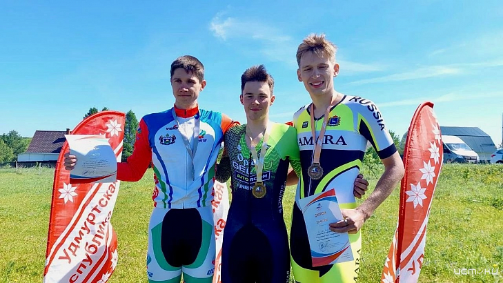 Орловский велогонщик Никита Беликов завоевал золотую медаль в Ижевске