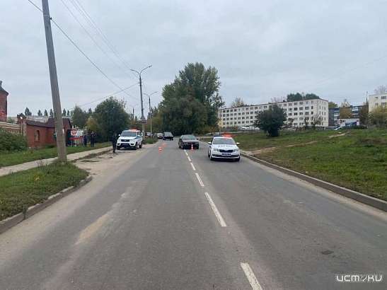 Иномарка в Орле сбила пенсионера