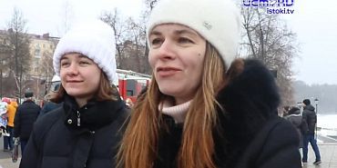 В Детском парке Орла масленичные гуляния в этом году прошли под знаком безопасности