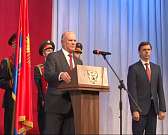 Преображенский полк и хор «Лик» выступили в честь инаугурации Клычкова