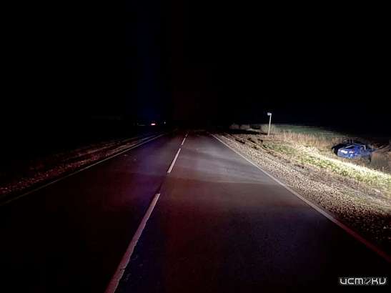 Под Орлом девушка-водитель перевернулась на «Ладе»