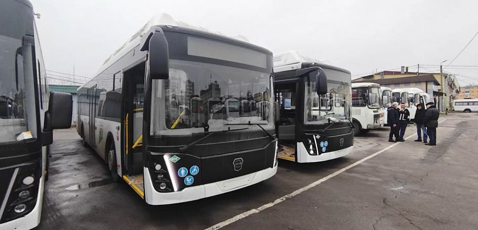 В Орловской области появилось еще пять новых автобусов 