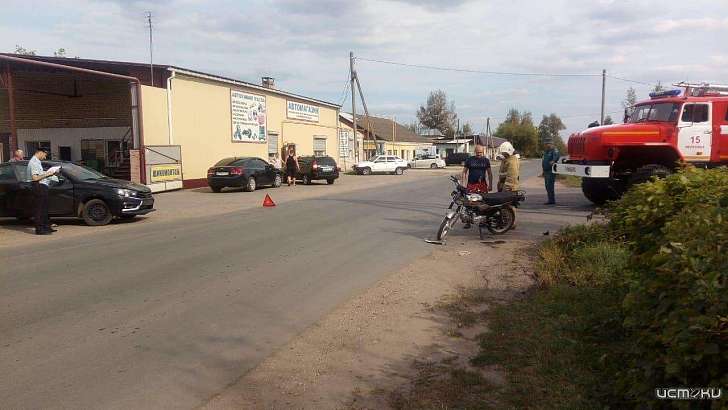 В Верховье 14-летний мотоциклист попал в ДТП из-за неуступчивого водителя «Лады»