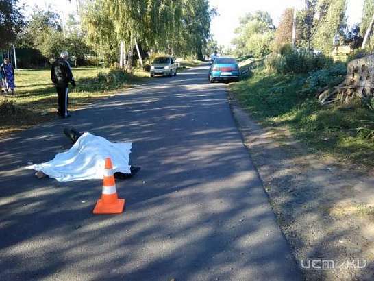 В одной из орловских деревень водитель ВАЗа насмерть сбил пешехода