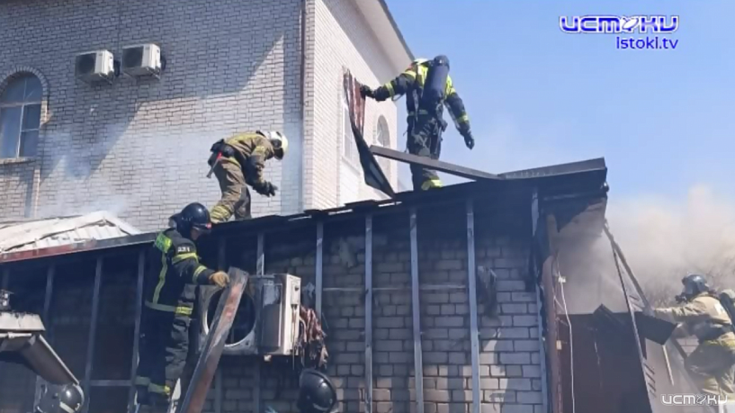 Жилой дом от пожара спасли недавно орловские пожарные
