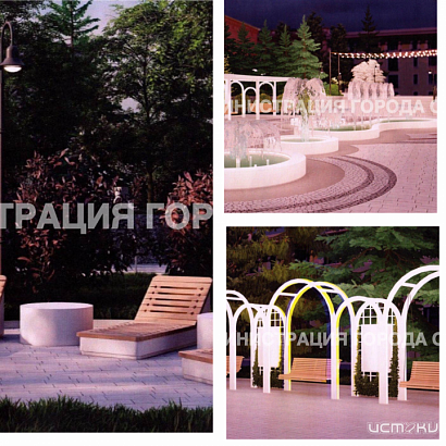 В орловской мэрии показали, как будет выглядеть сквер Маяковского после благоустройства