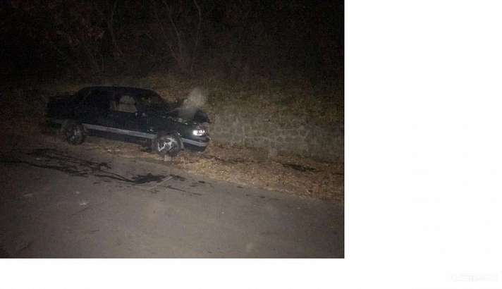 В Болхове автоледи протаранила кирпичную стену. Ее пассажирки получили травмы