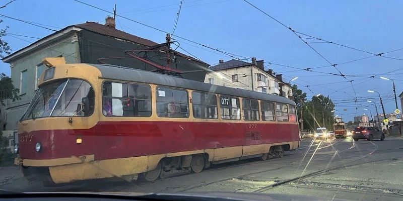Трамваи в жд районе временно заменят автобусами