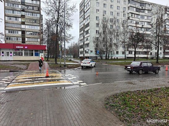 В Орле пенсионер на легковушке сбил женщину на пешеходном переходе