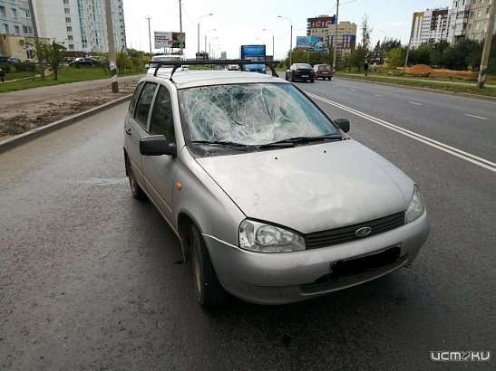 В Орле на Раздольной пешеход, переходя в неположенном месте дорогу, попал под машину