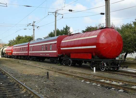 С начала года пожарные поезда тушили пожары 90 раз