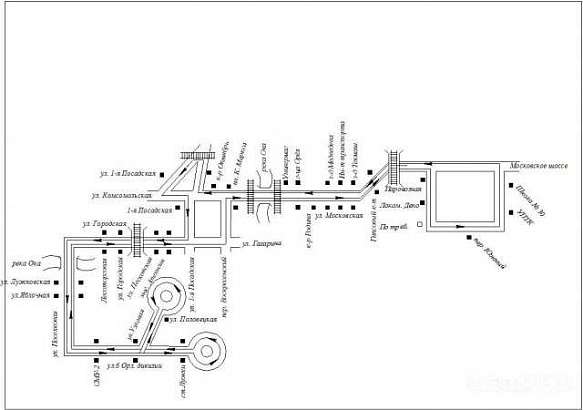 СХЕМА маршрута № 49
