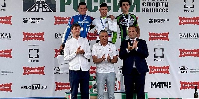 Петр Рикунов вновь завоевал титул чемпиона России по шоссейному велоспорту