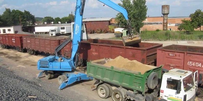 РЖД МЖД Погрузка строительных грузов на железной дороге в Орловской области выросла на четверть в январе - мае