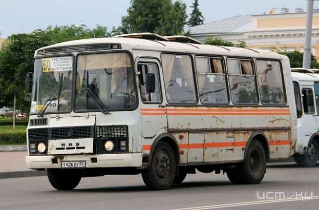 В Орле вор пытался скрыться в маршрутке