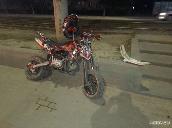 В Орле несовершеннолетний на питбайке сбил пешехода на переходе