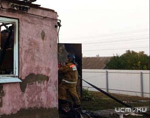 В Шахово в воскресенье сгорел жилой дом