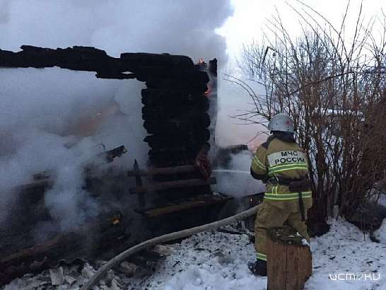 Пожар в частном доме во Мценском районе унес жизнь 80-летнего пенсионера