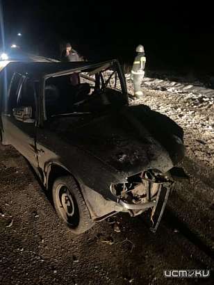 В выходные на орловской трассе не смогли разъехаться Renault Logan и «Лада Приора»