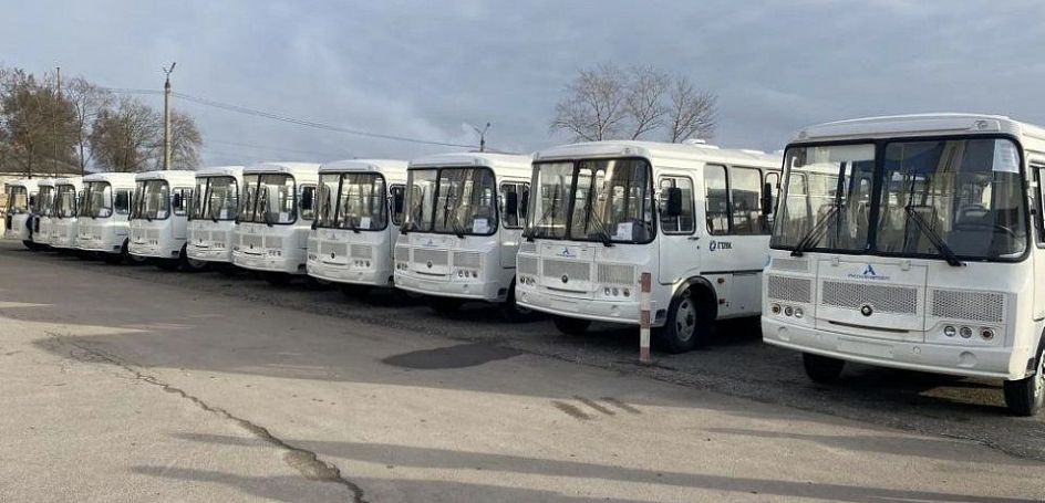 Орловской области передали 25 новых автобусов
