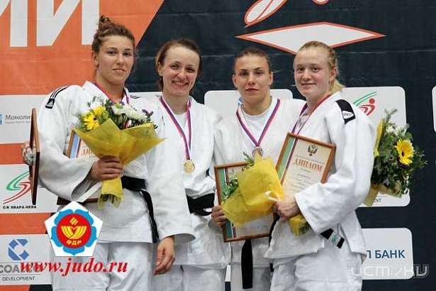 Антонина Шмелева – вторая на своем первом Чемпионате России по дзюдо