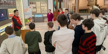 Урок безопасности провели железнодорожники на вокзале г. Орёл