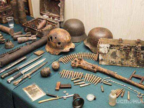  Орловские поисковики показали свои находки.