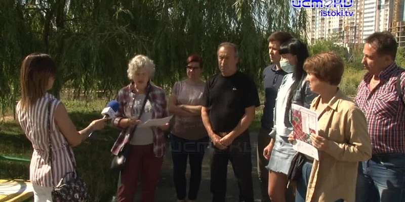 В Орле не утихают волнения из-за скандальной стройки на Полесской