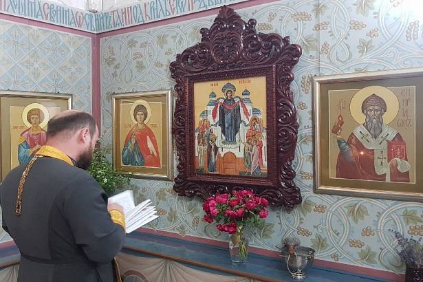 Освящение нового образа Божией Матери в Знаменском храме Орла