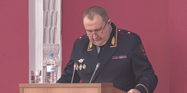 Начальник регионального УМВД выступил на заседании Областного совета народных депутатов с отчетом о деятельности подразделений полиции за 2025 год