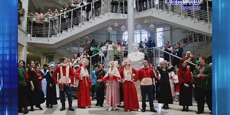 «Хоровод дружбы» объединил студентов университета. Экспресс - новости.