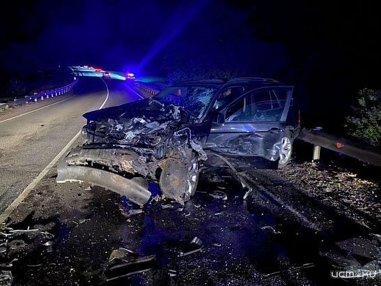 В аварии на трассе «Орел-Тамбов» погиб один человек, двое получили травмы