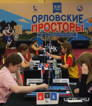 В Орле прошел всероссийский турнир по нардам 