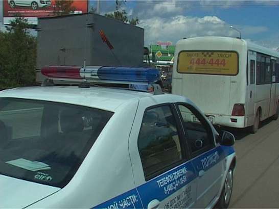 Рейд по нелегальным водителям маршруток