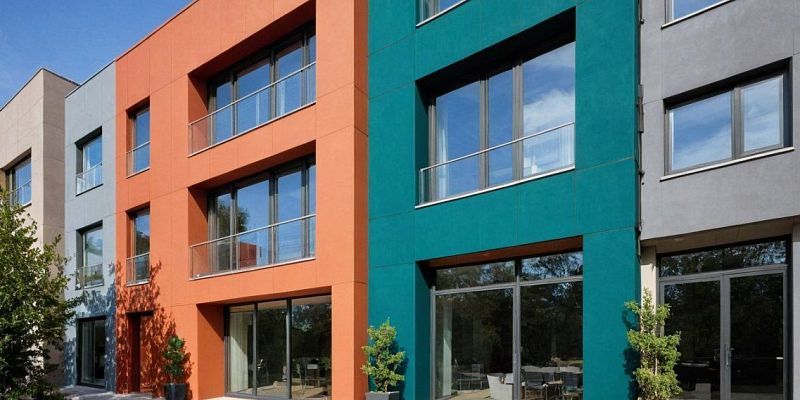 Тренды в окраске фасадов: какие цвета будут популярны в 2025 году