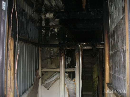 Пожар в Урицком районе унес жизнь матери и сына